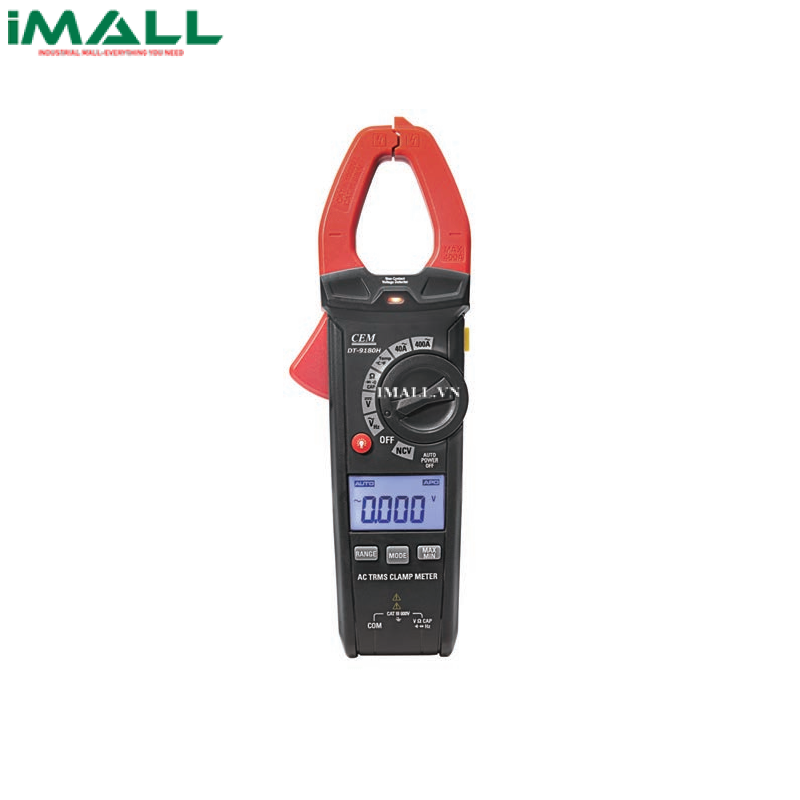 Ampe kìm AC CEM DT-9180H (True RMS, 400.0A AC, 600V)