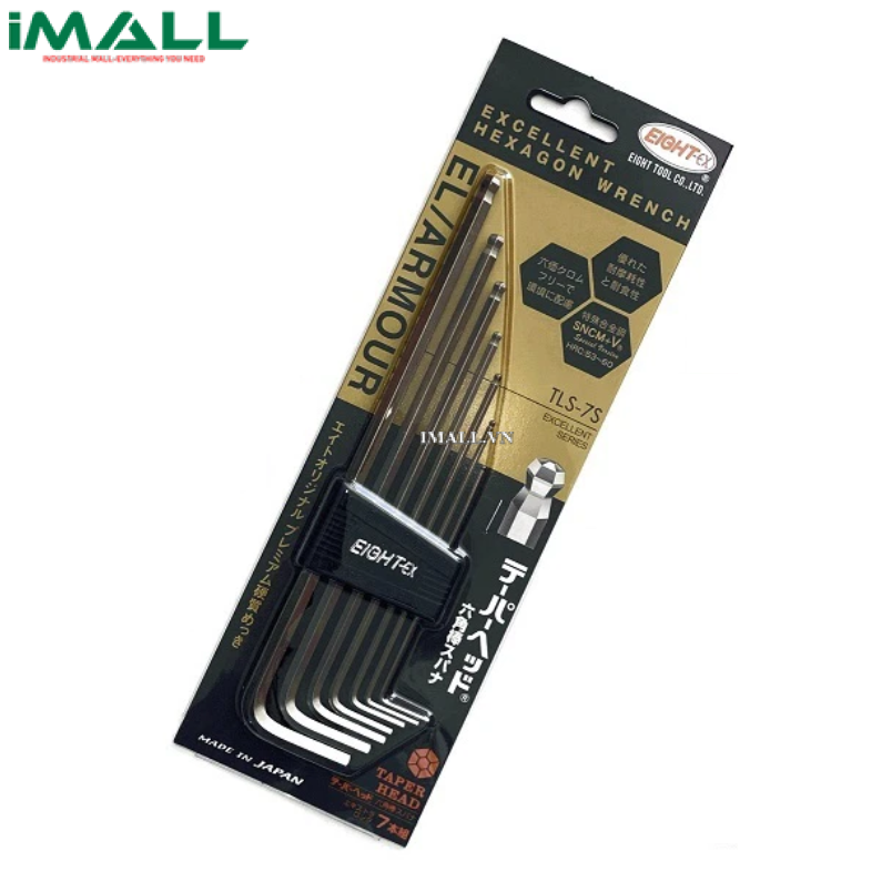 Bộ lục giác EIGHT TLS-7S (7 cái, 1.5~6mm)