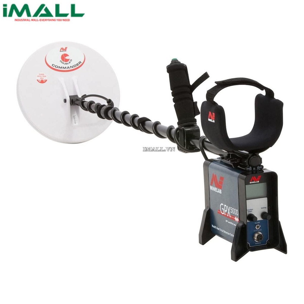 Máy dò vàng MINELAB GPX 5000 (DVT w/SETA with 11" DD & 15" Mono Coil)