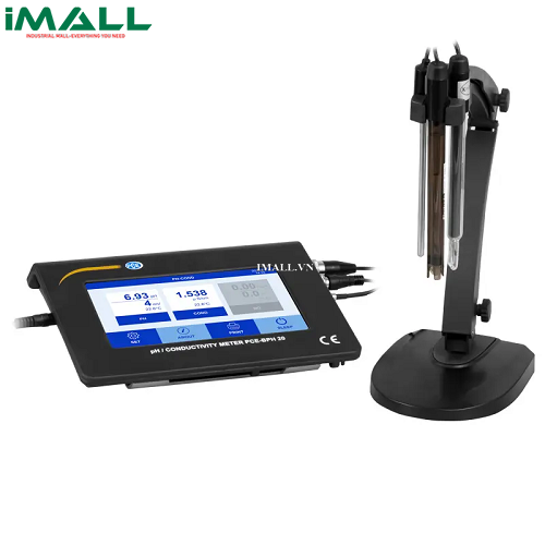 Máy đo độ pH để bàn (-2.000 ... 19.999 pH, kèm Certificate ISO) PCE BPH 20-ICA