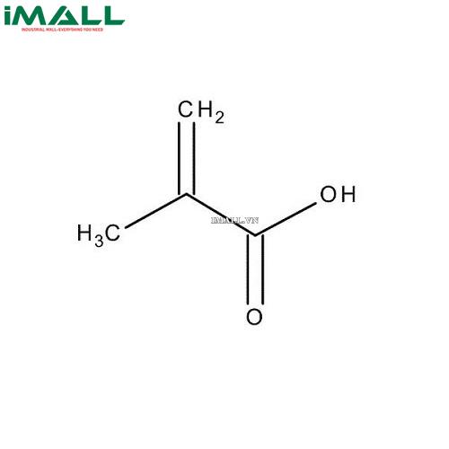 Hóa chất Methacrylic acid (stabilised with hydroquinone monomethyl ether) để tổng hợp (C₄H₆O₂, Chai thủy tinh 500 ml) Merck 8005780500