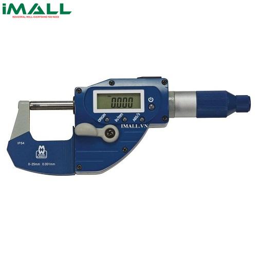 Panme đo ngoài điện tử chống nước (﻿﻿﻿﻿25-50mm, 0.001mm, IP54) MOORE & WRIGHT MW202-02DABS
