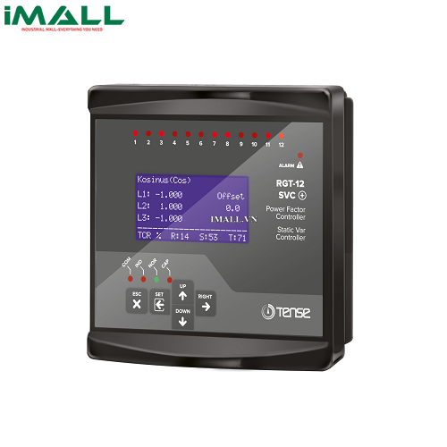 Bộ điều khiển tụ bù 12 bước TENSE RGT-12SVC