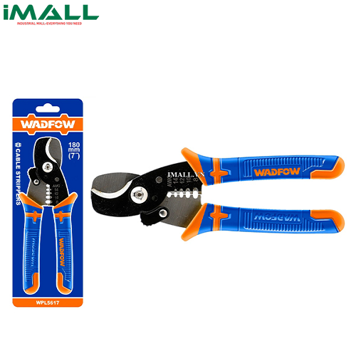 Kềm cắt và tướt dây điện 7"/180mm Wadfow WPL5617