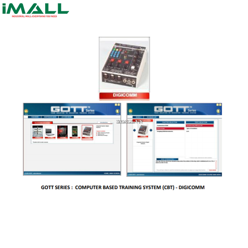 Phần mềm thực hành truyền thông kỹ thuật số trong GOTT-CBT GOTT GOTT-DIGICOMM-M05 (820-205)