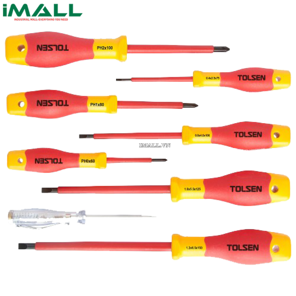 Bộ tua vít cách điện Tolsen V32408