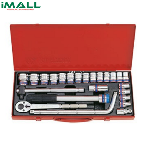 Bộ tuýp 24 chi tiết hệ mét Kingtony 4533MR (1/2")