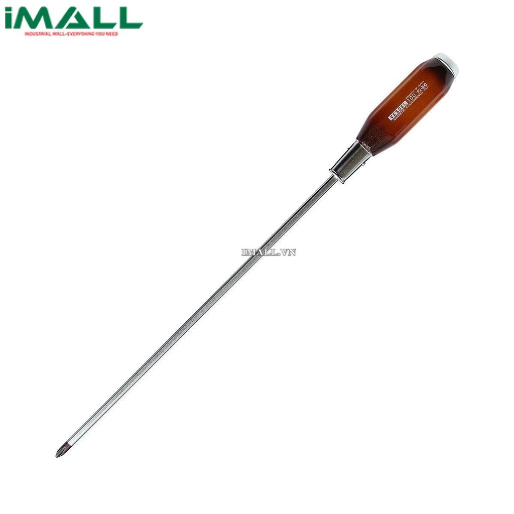 Tô vít 4 cạnh cán gỗ Vessel 100 (No.2x300mm)
