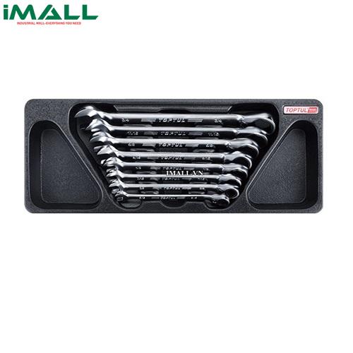 Bộ cờ lê vòng miệng 8 chi tiết (ADAF: 5/16" ~ 3/4") TOPTUL GBAT0803