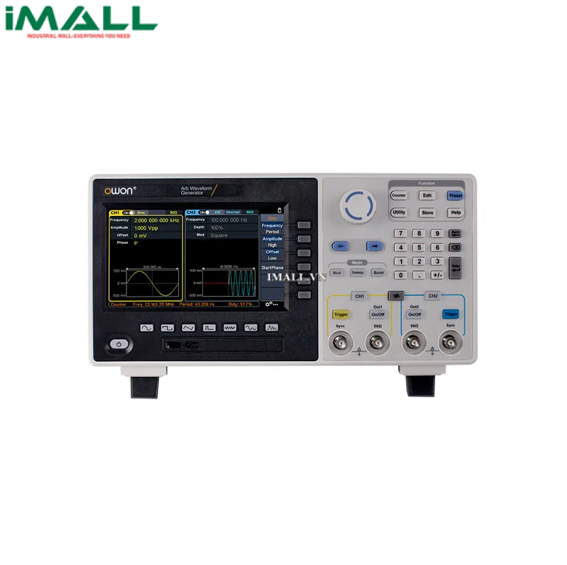 Máy phát xung OWON XDG2100 (100MHz; 2-CH)