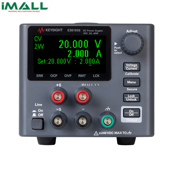 Nguồn DC để bàn KEYSIGHT E36103B (20V, 2A)