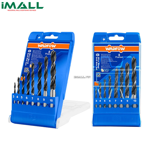 Bộ 8 mũi khoan gỗ Wadfow WSJ6B08