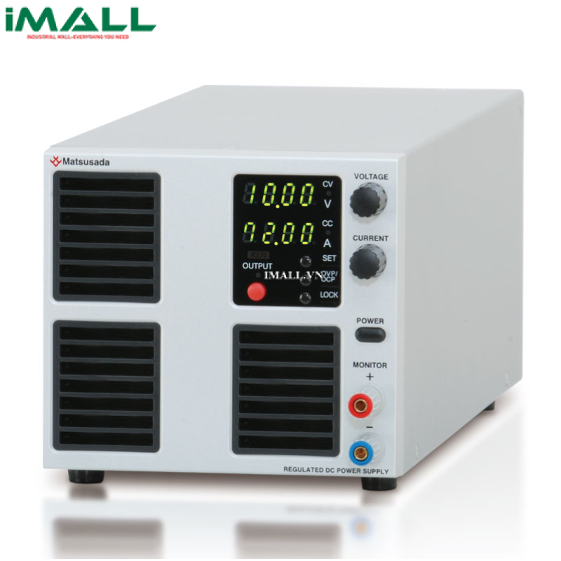 Nguồn lập trình DC Matsusada TB650V3.2A720W (650V, 3.2A, 720W)
