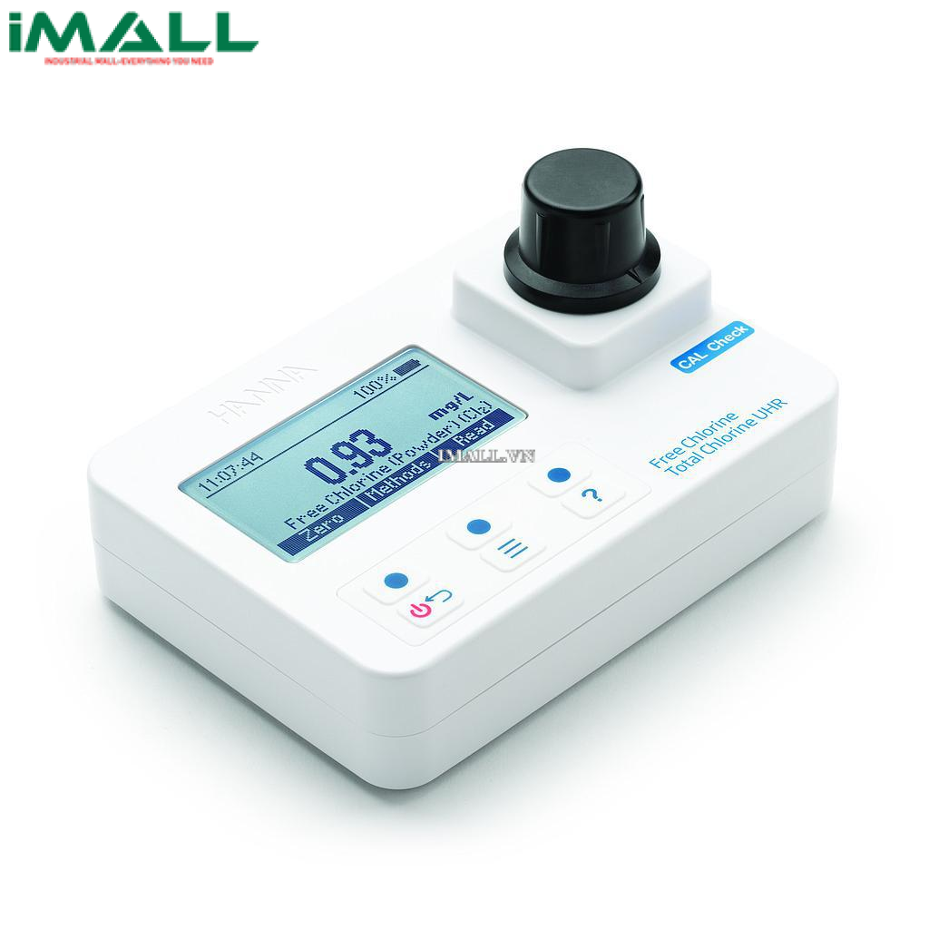 Máy Quang Đo Clo Dư Và Clo Tổng HANNA HI97711 (0.00 to 5.00 mg/L)