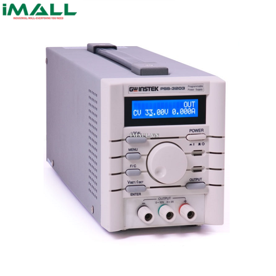 Nguồn DC lập trình tuyến tính GW INSTEK PSS-3203 (RS-232C, 32V, 3A, 96W, 1CH)