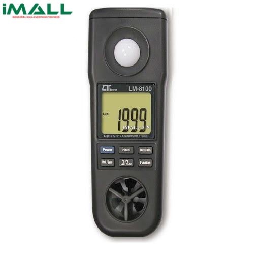 Máy đo tốc độ gió, ánh sáng, độ ẩm, nhiệt độ LUTRON LM-8100