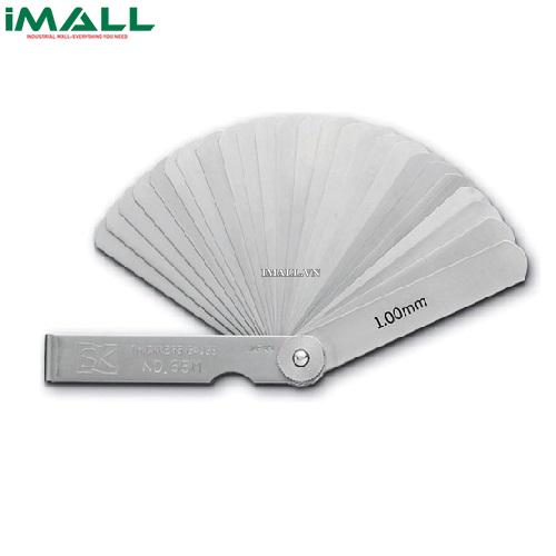 Bộ dưỡng đo độ dày (0.03-3.0mm, 13 lá) Niigata Seiki 100MX