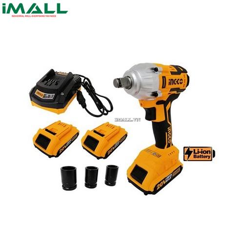 Máy siết buloong dùng pin INGCO CIWLI2001 (20V)