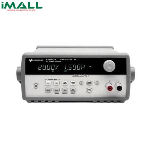 Bộ nguồn DC 1 đầu ra với 2 dải tùy chọn KEYSIGHT E3640A (0-3A &amp; 0-20V/1.5A, 30W)