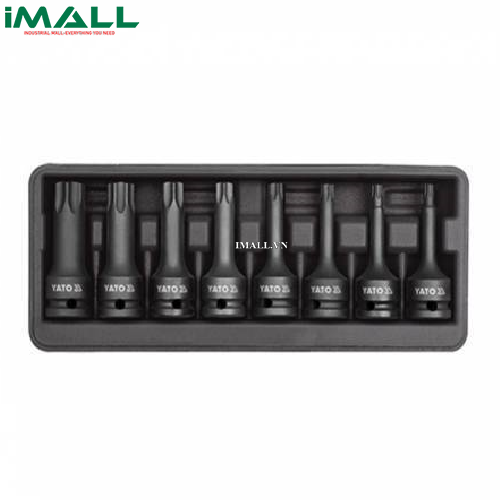 Bộ khẩu sao 8 chi tiết Yato YT-1065 (1/2")