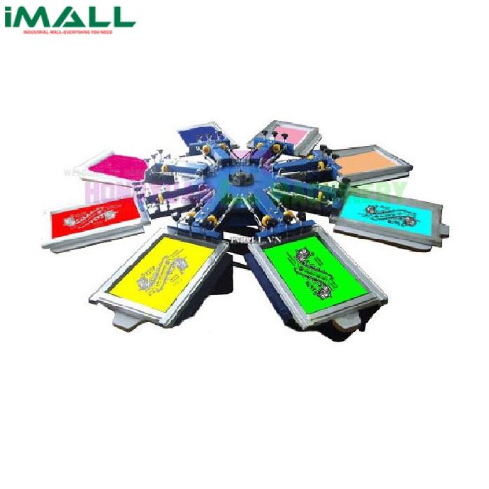 Máy in lụa tám trạm tám màu Hoystar GW-850 (600pcs/h)