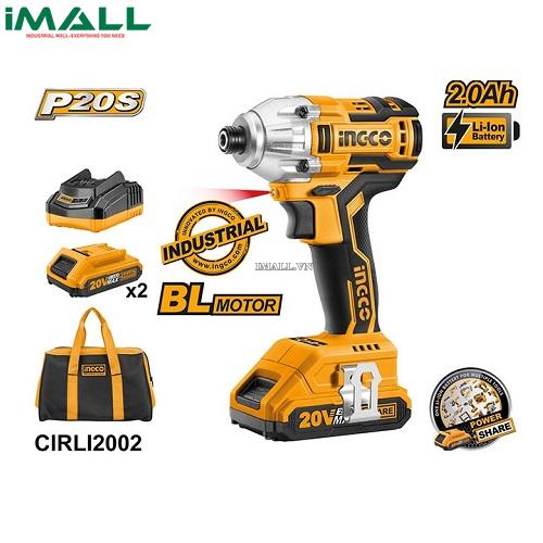Máy siết vít dùng pin INGCO CIRLI2002 (20V)