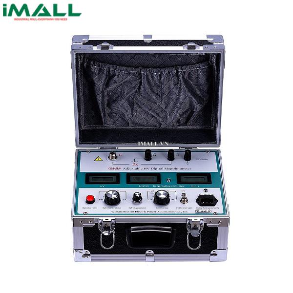 Máy đo điện trở cách điện điều chỉnh được Wuhan GM-5KV (5kV, 2TΩ)