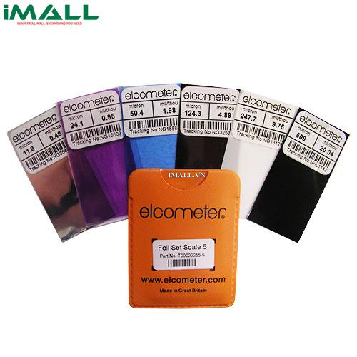 Bộ tấm chuẩn (cho máy đo độ dày lớp phủ) ELCOMETER Scale 5 (T99022255-5)