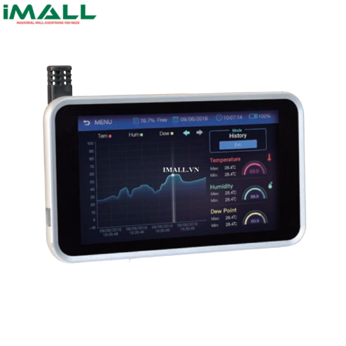 Máy đo ghi nhiệt độ, độ ẩm CEM DT-1700H (-10~80°C, 10~95%RH)