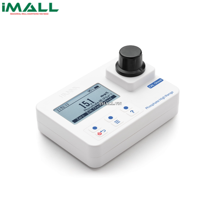 Máy Quang Photphat Photphat Thang Cao Trong Nước Sạch HANNA HI97717 (0.0~30.0 mg/L, ±1.0 mg/L ±4%)