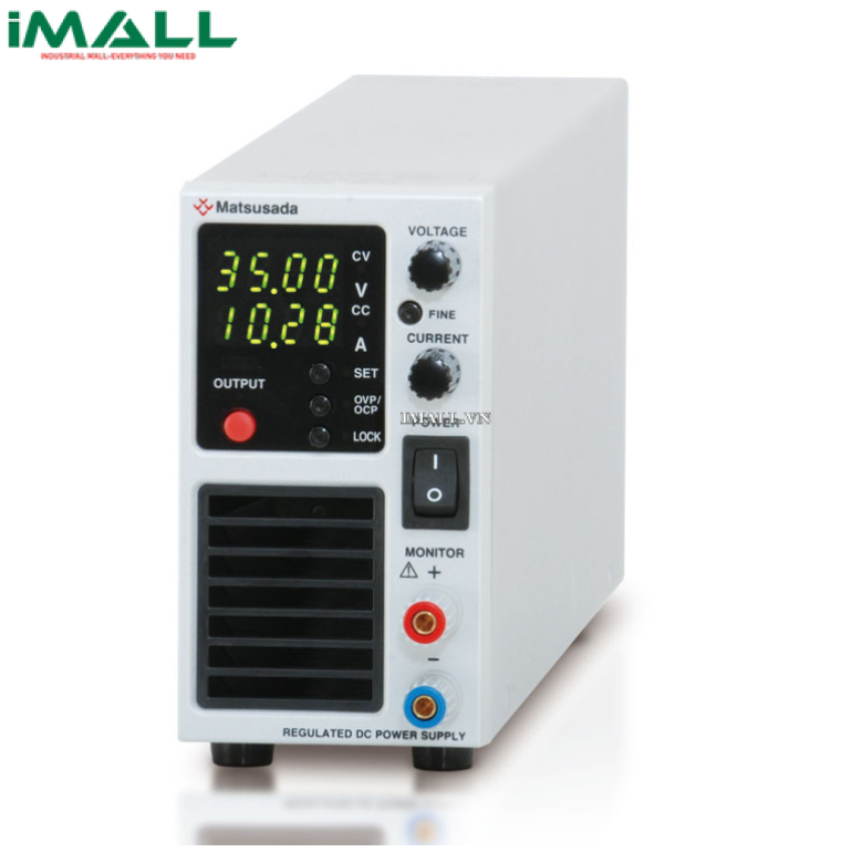 Nguồn lập trình DC Matsusada TB250V5A360W (250V, 5A, 360W)