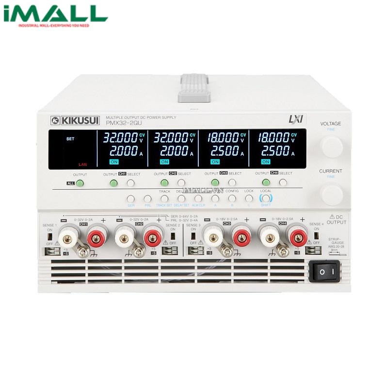 Nguồn DC nhiều đầu ra KIKUSUI PMX32-2QU (4CH, 32V/3A, 18V/2.5A)