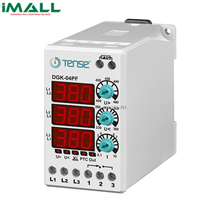 Rơ-le bảo vệ điện áp TENSE DGK-04PF (Ba pha)