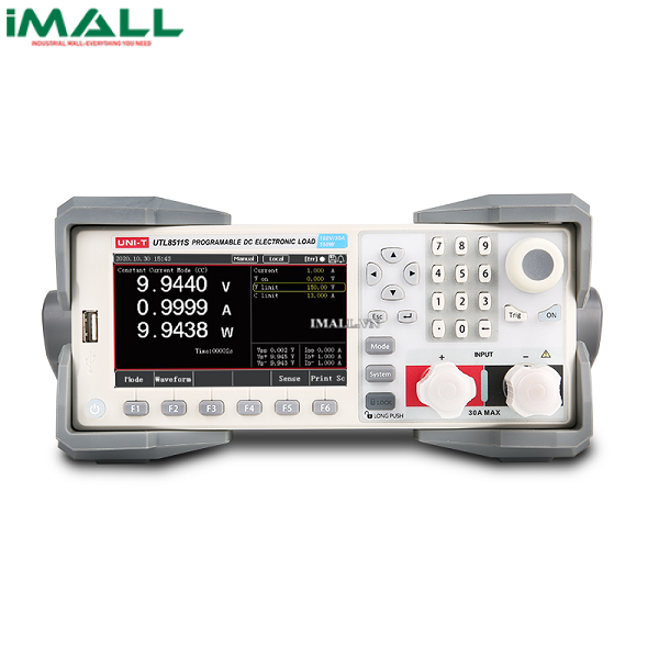 Tải điện tử DC lập trình UNI-T UTL8513 (0-150V; 0-120A; 600W)
