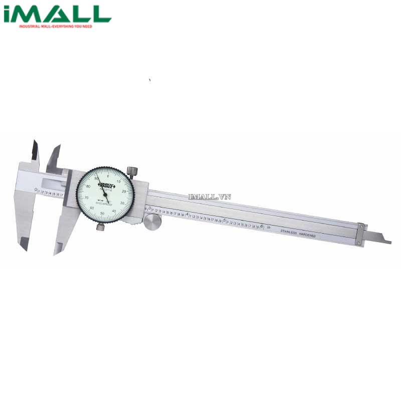 Thước cặp cơ khí đồng hồ (150mm, 0.02mm) INSIZE 1312-150A
