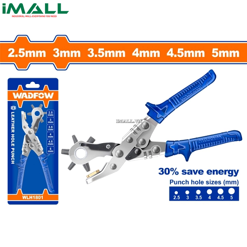 Kềm đục lỗ da 10" Wadfow WLH1801