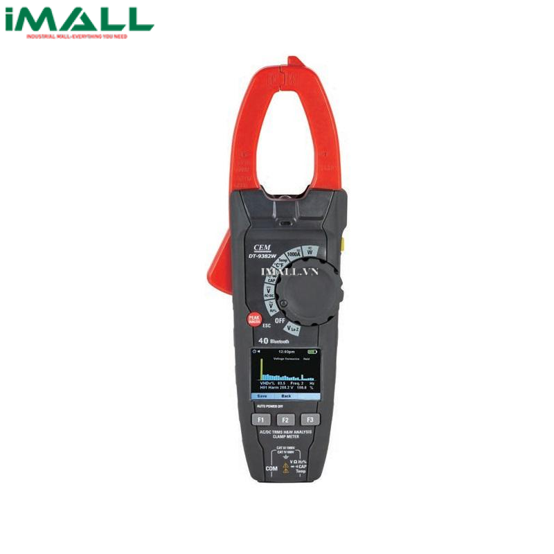 Ampe kìm đo sóng hài, công suất AC/DC CEM DT-9382W (True RMS, AC/DC 1000A)