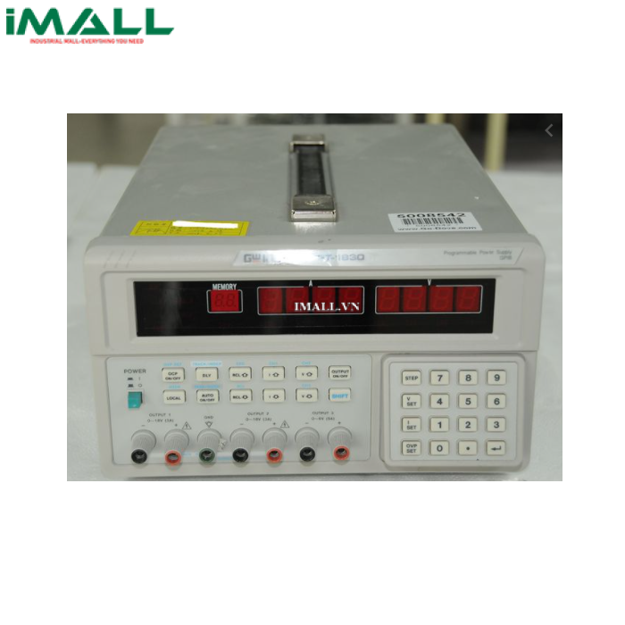 Nguồn một chiều lập trình tuyến tính GW instek PPT-1830 (18V, 5A, 138W, 3 CH, GPIB)