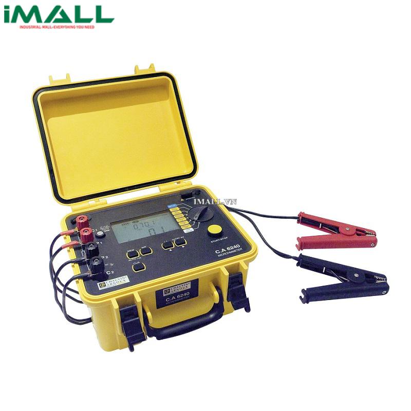 Thiết bị đo điện trở nhỏ (Micro-ohm) Chauvin Arnoux C.A 6240 (P01143200) (10A)