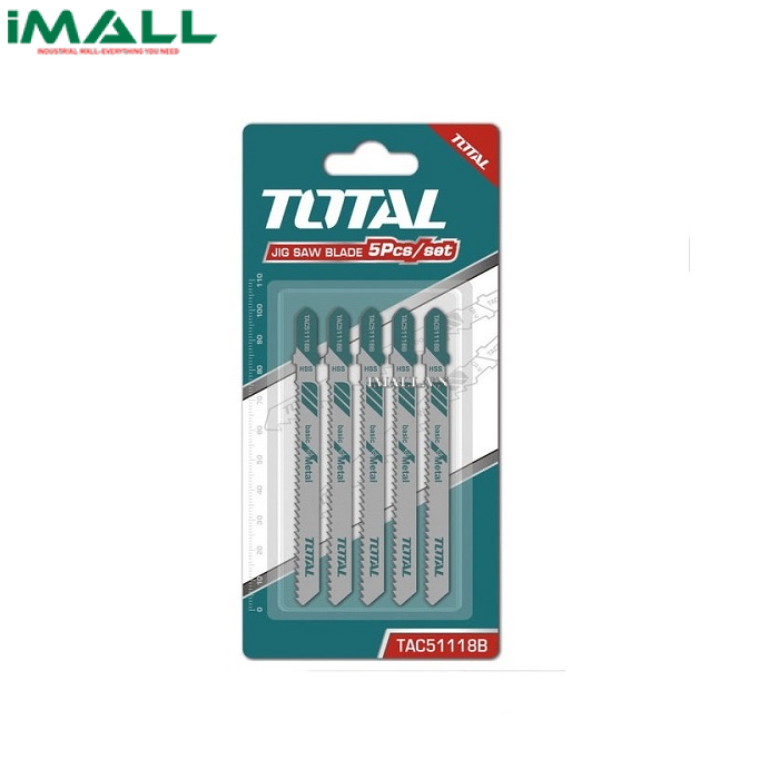 Bộ lưỡi cưa sắt 5 chi tiết Total TAC51118B