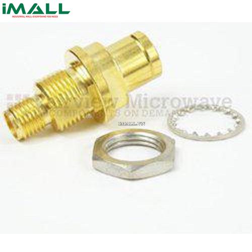 Đầu chuyển đổi Fairview Microwave SM3323 (34 Ghz, Push-On 3.5mm Male - 3.5mm Female Bulkhead)