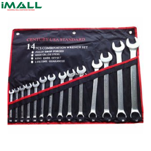 Bộ cờ lê vòng miệng 14 cây hệ mét (lớn) CENTURY 170928-14A (10-32mm)
