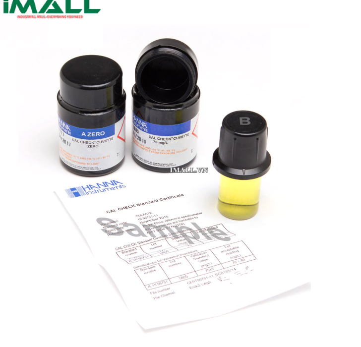Dung dịch hiệu chuẩn Niken thang cao HANNA HI97726-11 (mỗi lọ 10ml)
