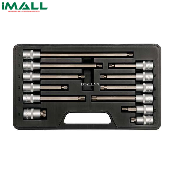 Bộ tuýp lục giác hoa thị tổng hợp 12 chi tiết Yato YT-7753 (1/2)