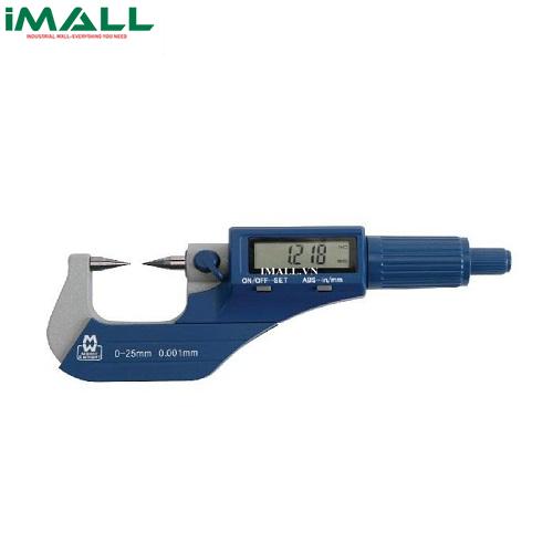 Panme đo ngoài đầu nhọn (﻿75-100mm, 0.001mm) MOORE & WRIGHT MW270-04DDL