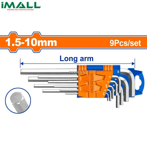 Bộ 9 chìa lục giác 1.5-10mm Wadfow WHK1291