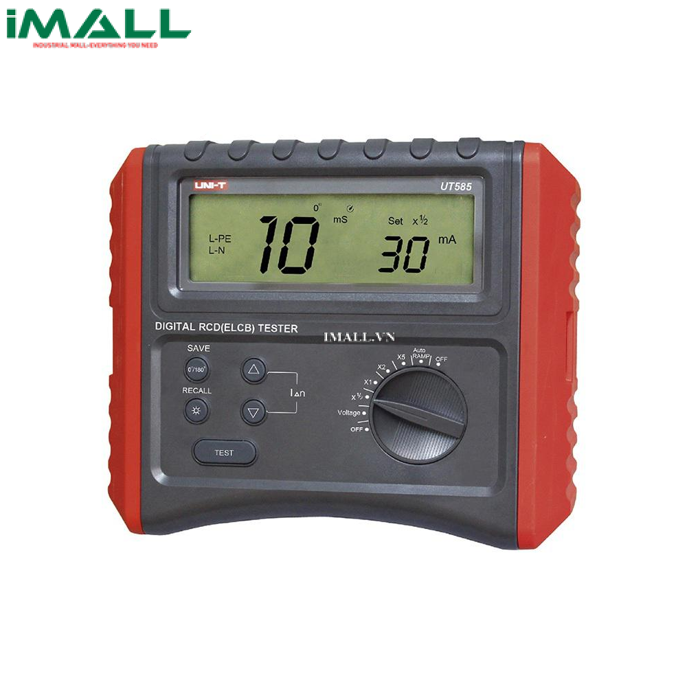 Thiết bị kiểm tra dòng rò RCD (ELCB) thiết bị chống giật UNI-T UT585 (500mA)