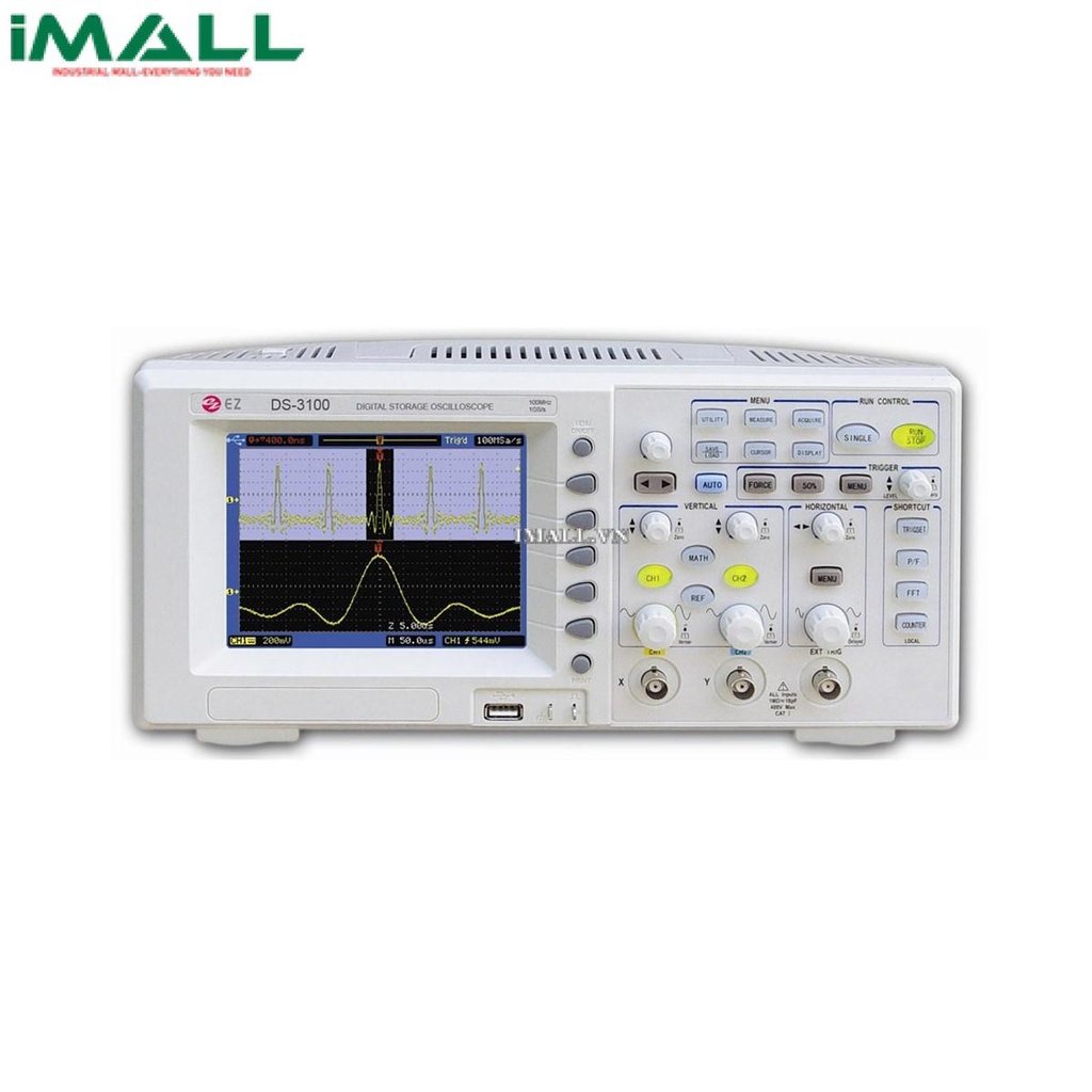 Máy hiện sóng số EZ DS-3100 (100Mhz, 2CH, 1GSa/S)