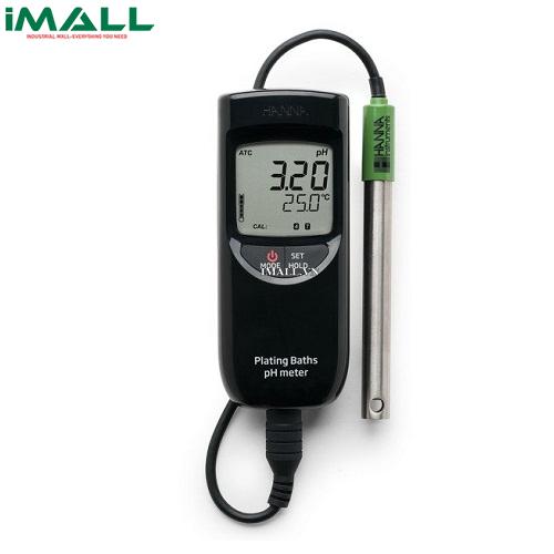 Máy Đo pH/Nhiệt Độ Trong Xi Mạ HANNA HI99131 (-2.00~16.00 pH; -5.0~105.0°C)