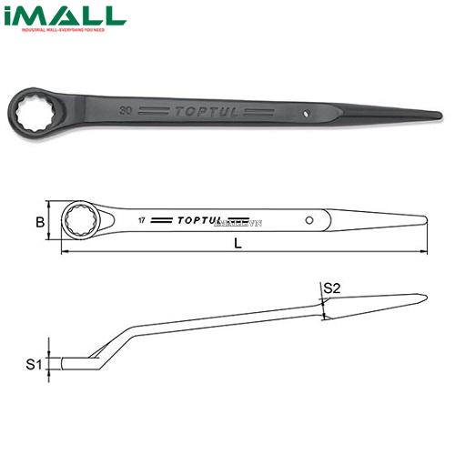 Cờ lê đuôi chuột TOPTUL AAAS1919 (19mm)